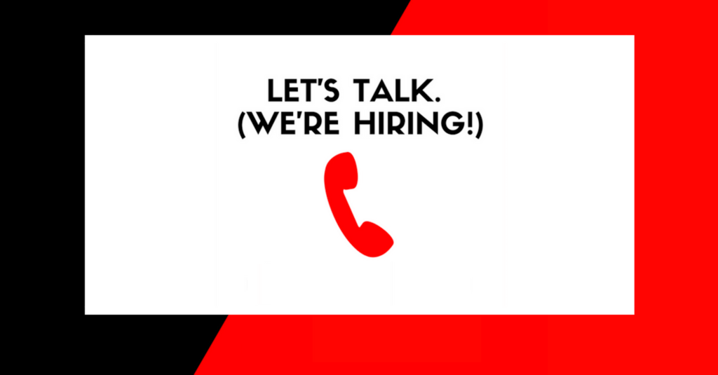 Let's talk we're hiring at an international media agency.